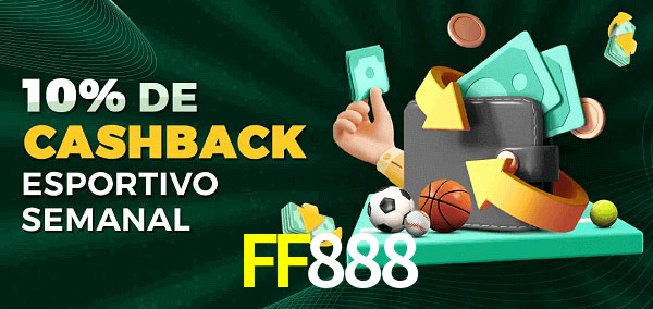 10% de bônus de cashback na FF888